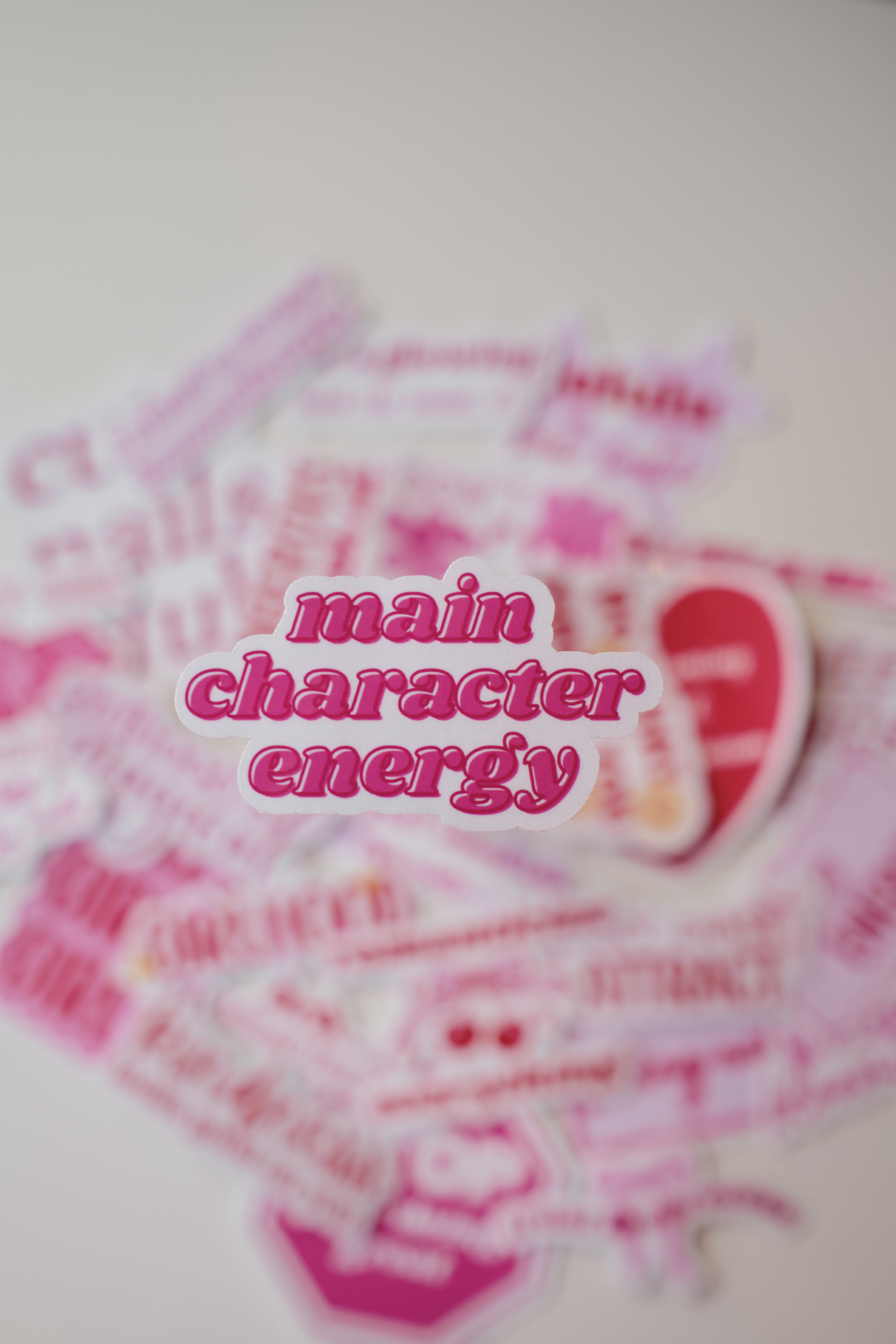 Main Character Energy Sticker