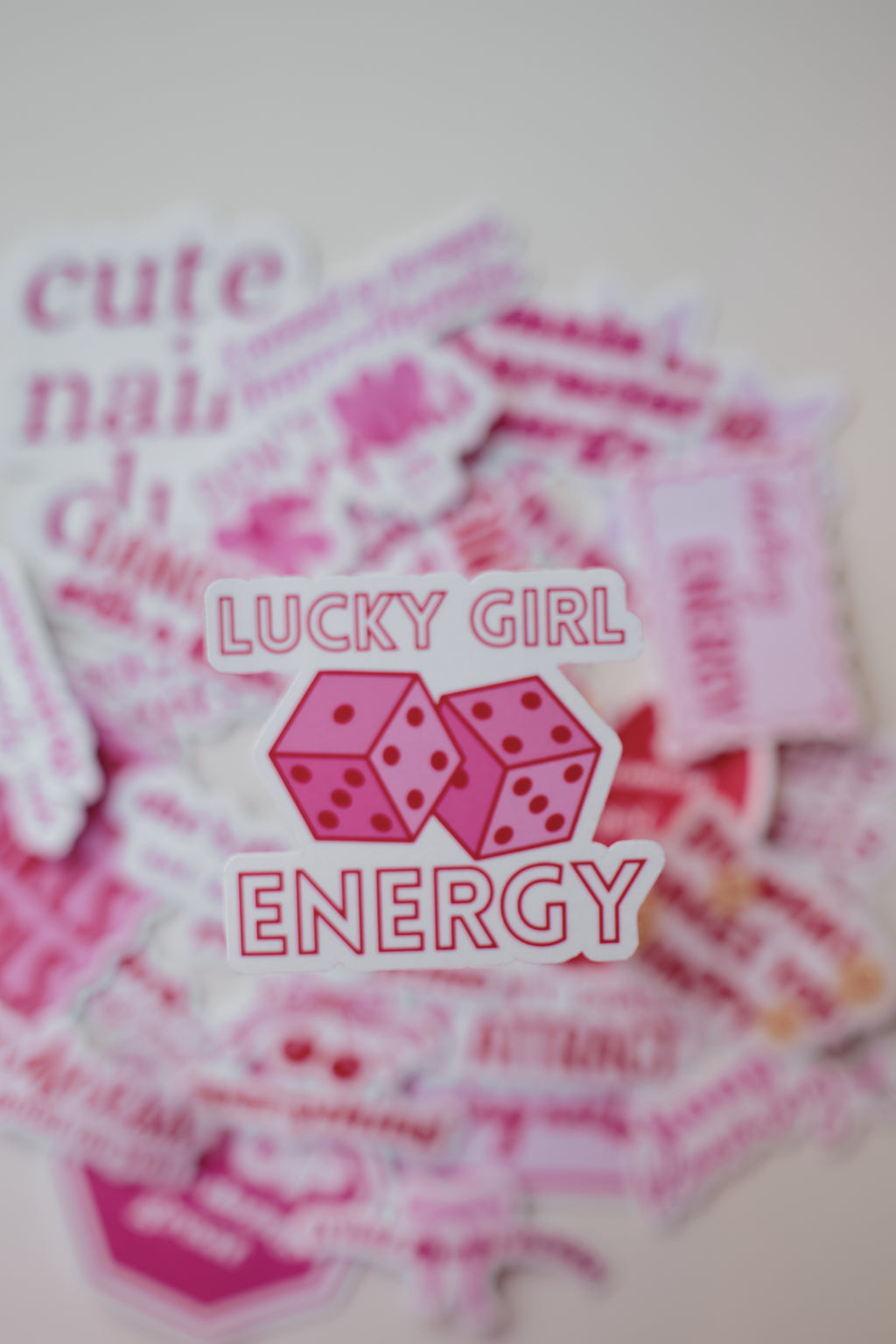 Lucky Girl Energy Sticker