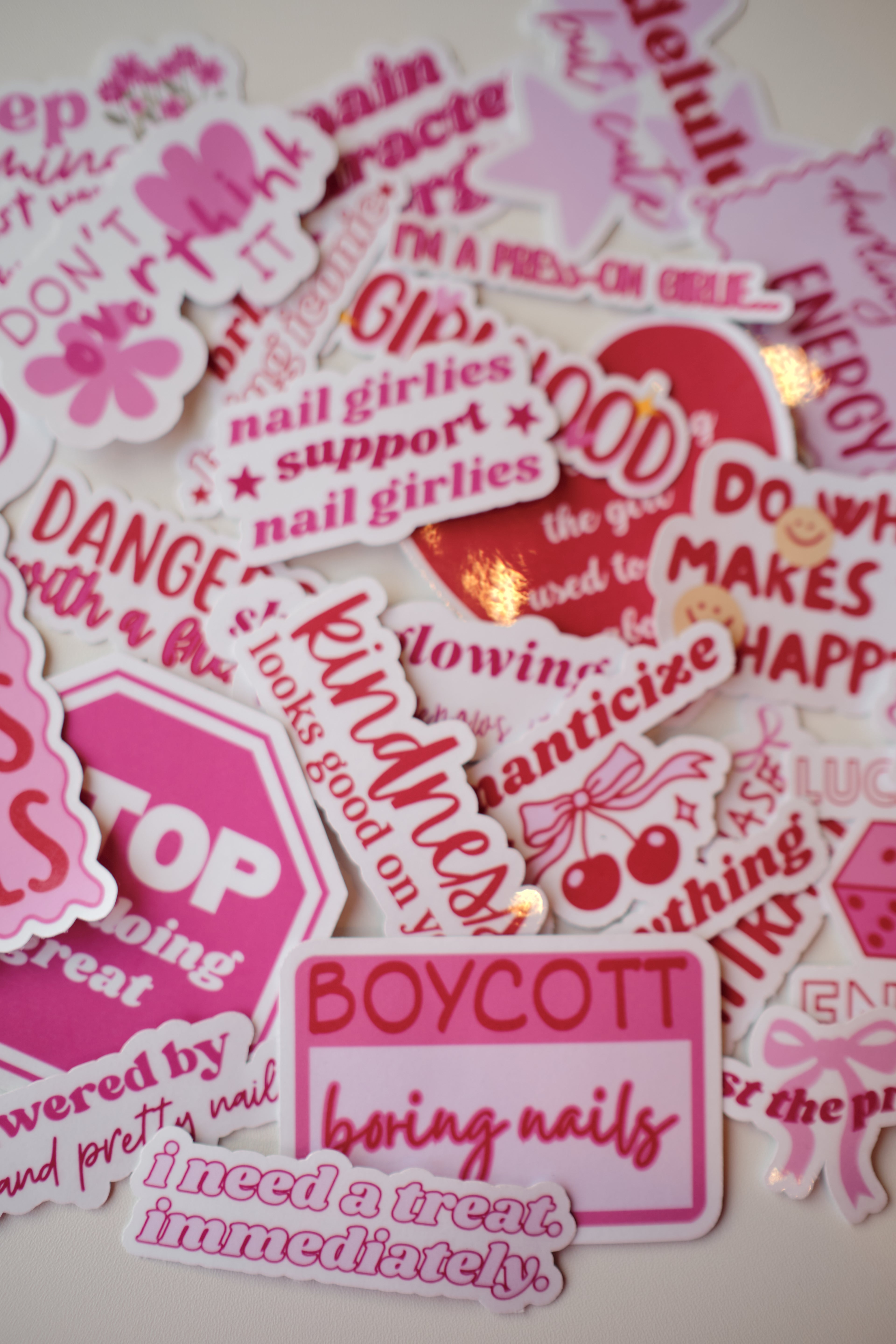 Nail Girlies Support Sticker