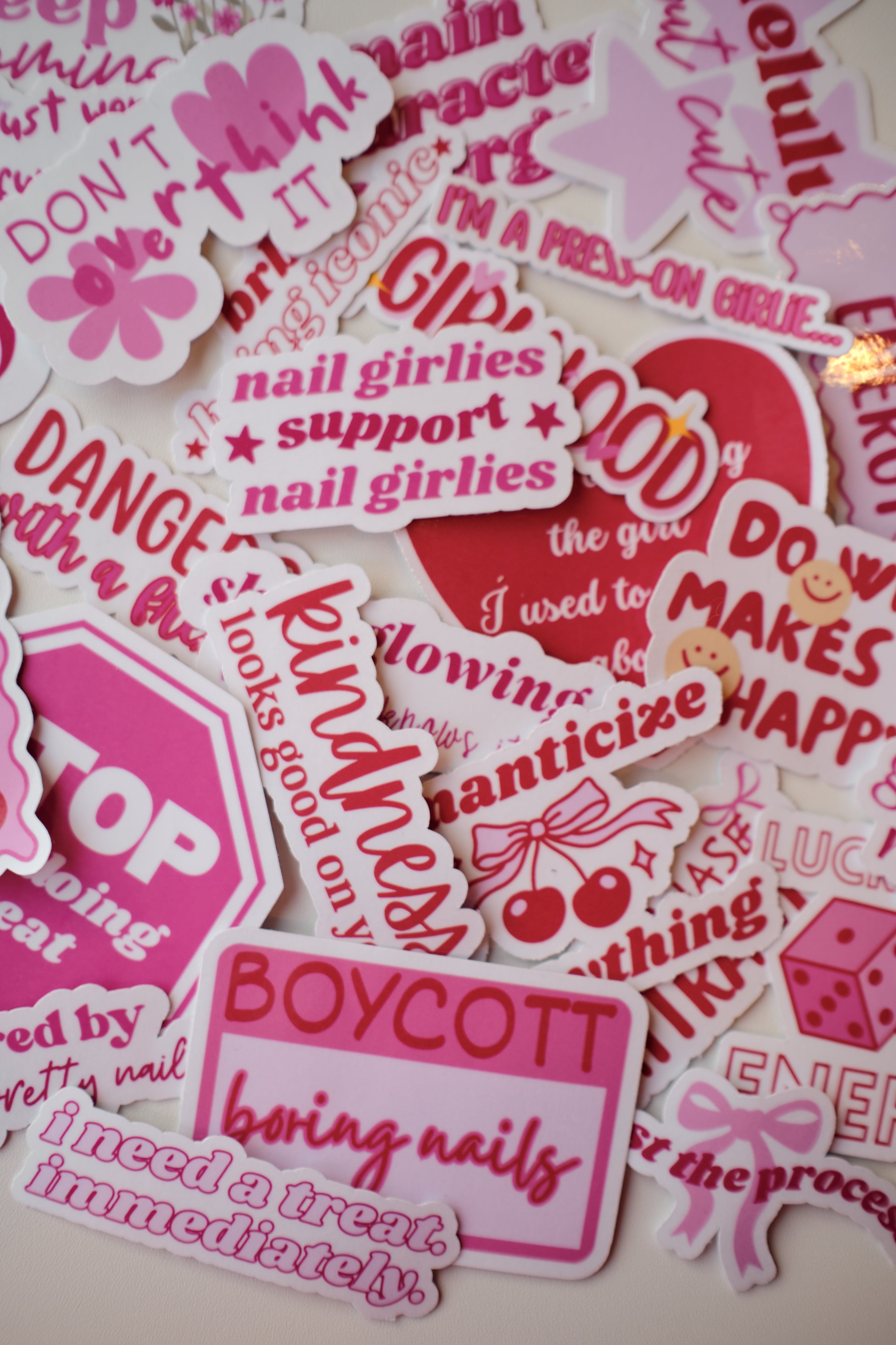 Nail Girlies Support Sticker